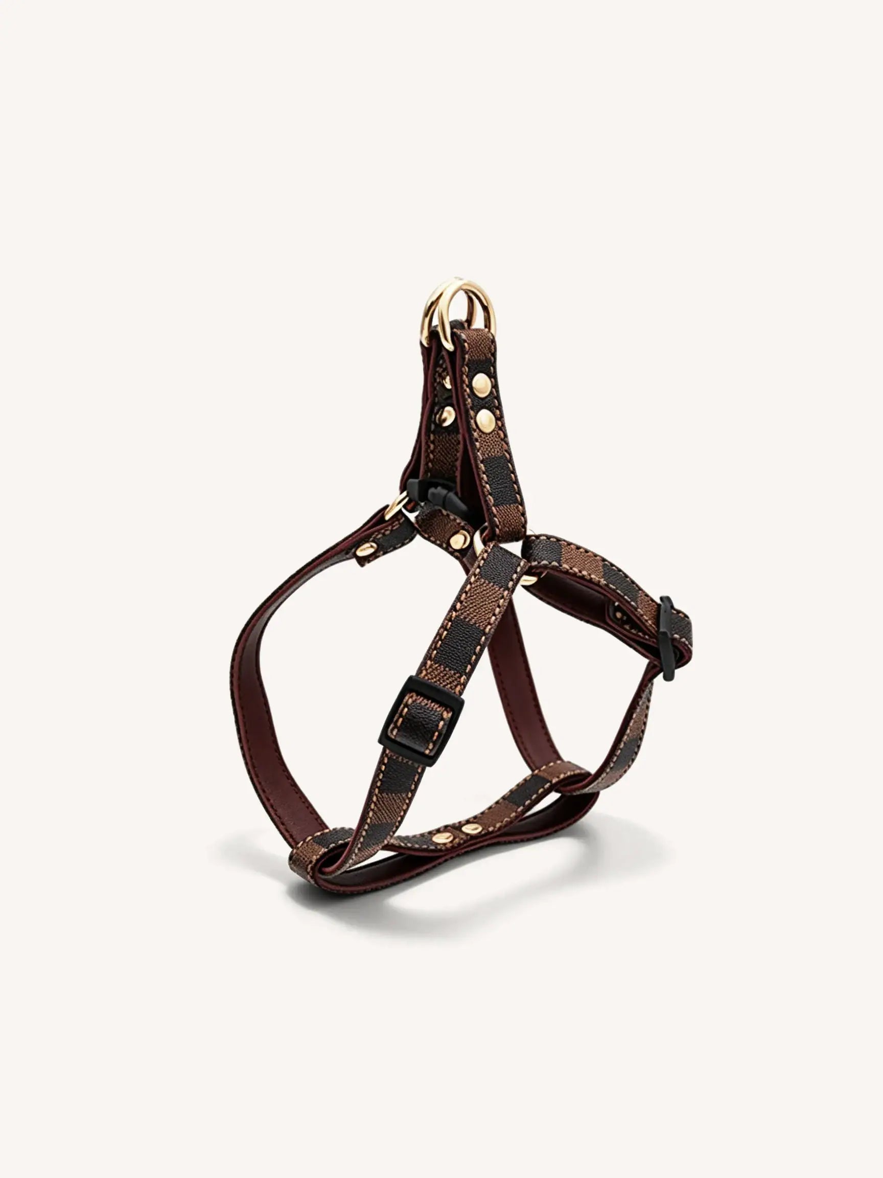 black and brown color, the gallery harness, designed by wagtrek
