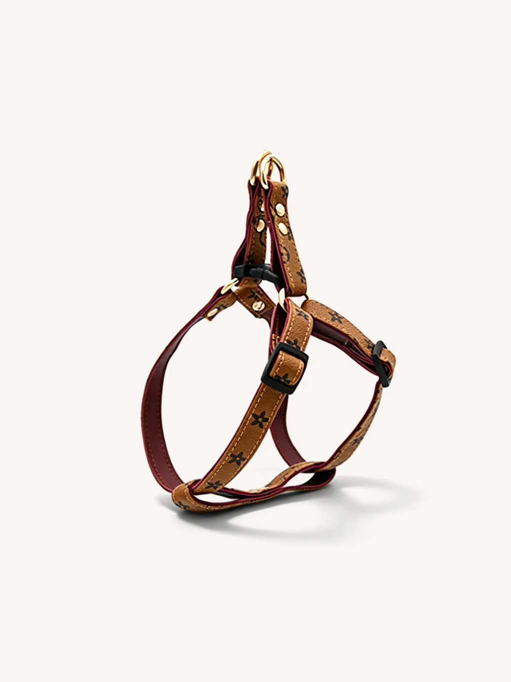 brown color, the gallery harness, designed by wagtrek