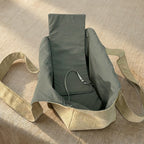 inner sight of small  dog carrier, designed by wagtrek