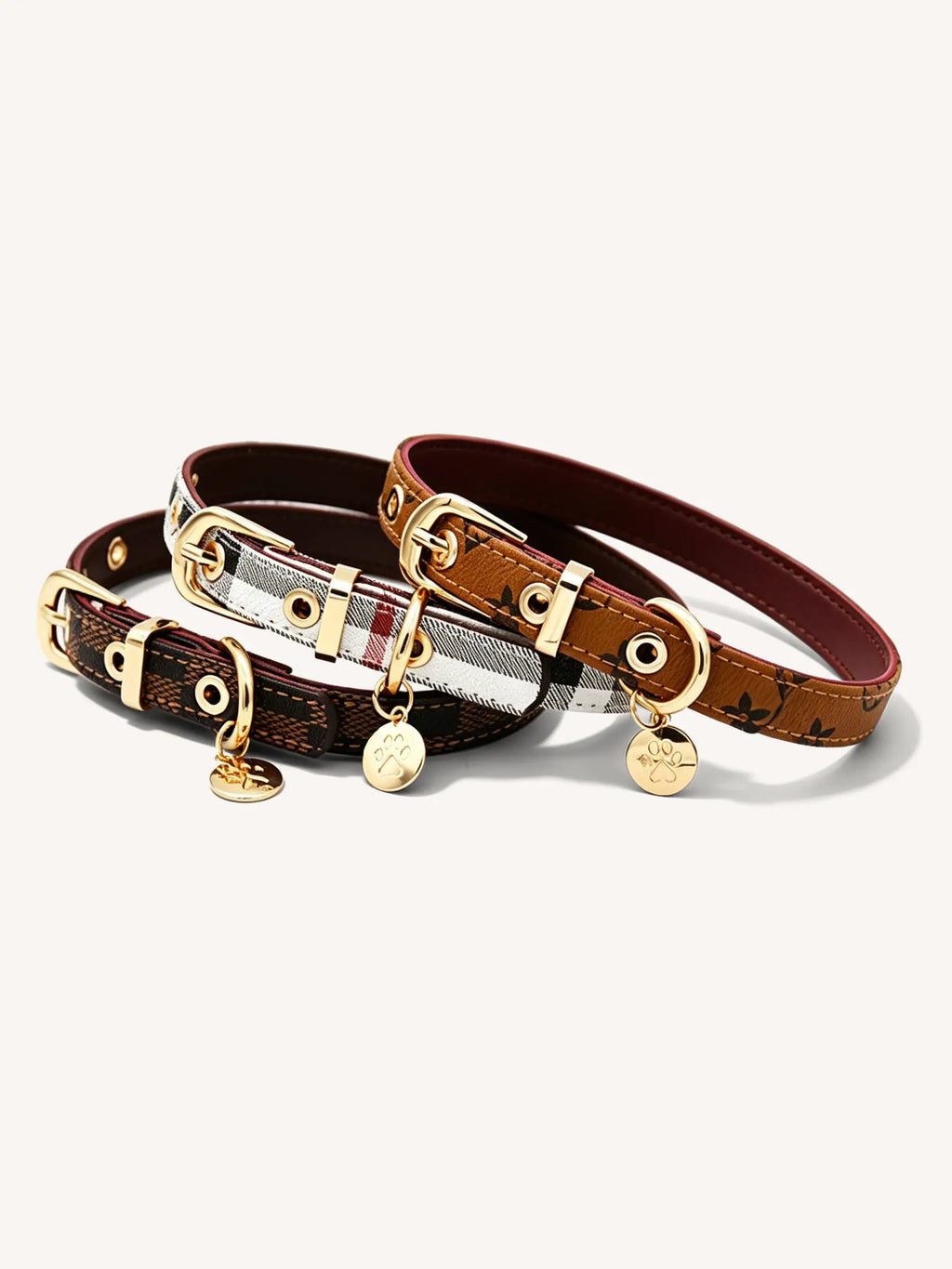 three color of the gallery elad collar, designed by wagtrek